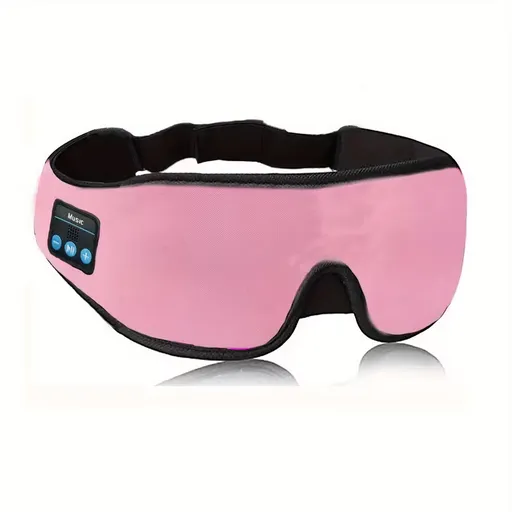 1 3D wireless sleep mask with 5.2BT headphones, the best sleep mask, Type-C charging cable built-in, wireless music eye mask, suitable for both men and women, wireless sleep mask, sleep eye mask, travel sleep aid, portable sleep solution, soft ear pa