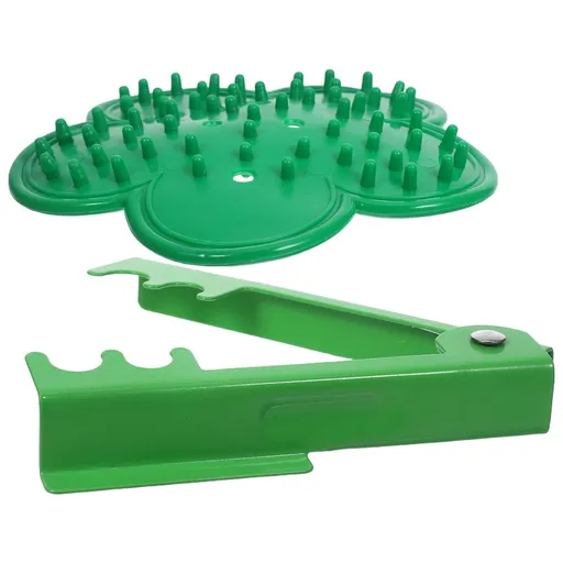 2Pcs Rose Thorn Remover Tool with Lightweight Material for Safe Gardening in Green