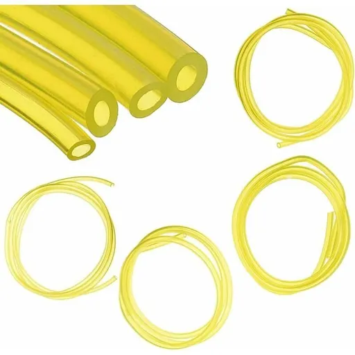 4 Pack Fuel Line Hose, 4 Sizes 3 x 6 mm, 3 x 5 mm, 2.5 x 5 mm, 2 x 3.5 mm, 1.5 m Each