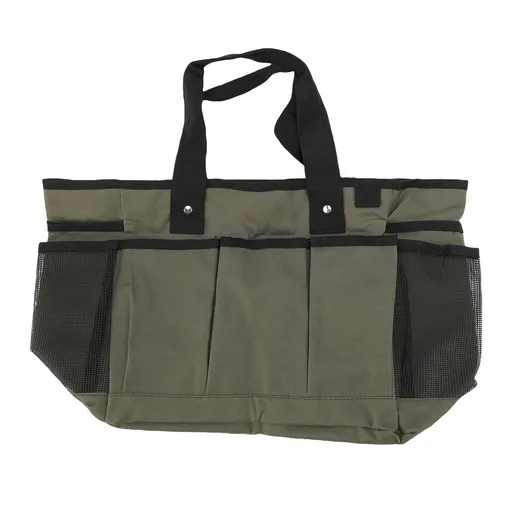Garden Tool Bag Multi Purpose Double Layer 600D Oxford Gardening Bag for Planting Transplanting Pruning Tools