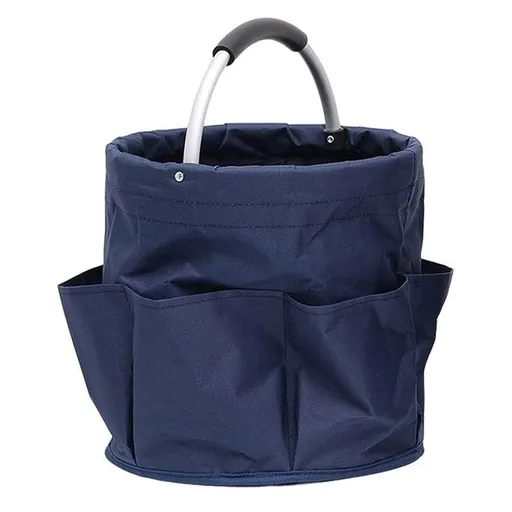 Portable Handheld Collapsible Tool Organizer Storage Box for Home Workshop Tools - Blue