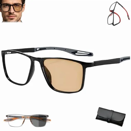 Upgraded Multifocal Reading Glasses Smart Adaptive Technology,Progressive Smart Autofocus Glasses For Women＆Men