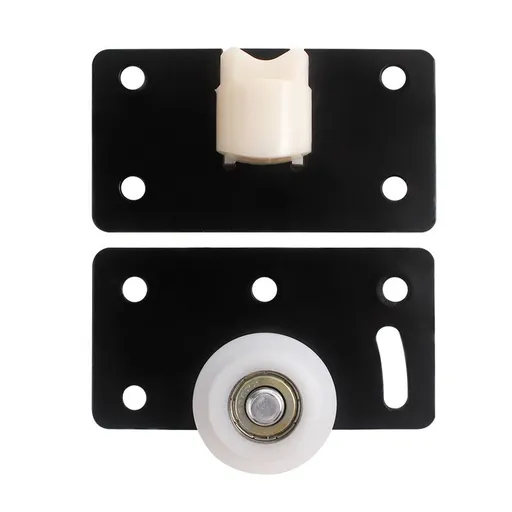 1pair Sliding Wardrobe Door Rollers Cabinet Copper Caster Wheel Pulley for Wardrobe Window Furniture Hardware