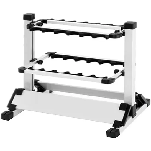 12/24 Hole Multi Functional Fishing Rod Holder Storage Rack Display Organizer - 12Holes