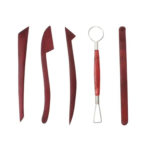 Art Supply Tools Pottery Kit Tools Tools Double-Ended Clay Tools Wood Tools Kids Tools Wooden Clay Sculpting Tools Suite Bamboo