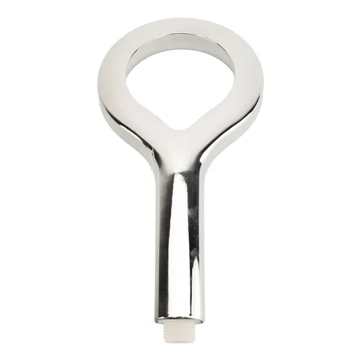 Shower Sprayer High Pressure Large Water Outlet Hollow Out Handheld Showerhead for Home Bathroom White