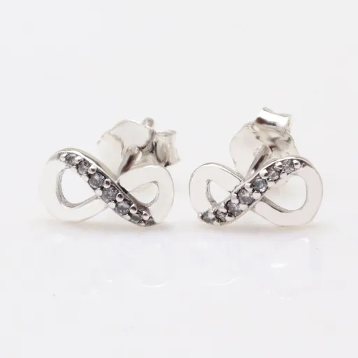 Sparkling Stud Earrings - Great Gift for Her - Stunning Women's Earrings - Sterling Silver & Cubic Zirconia