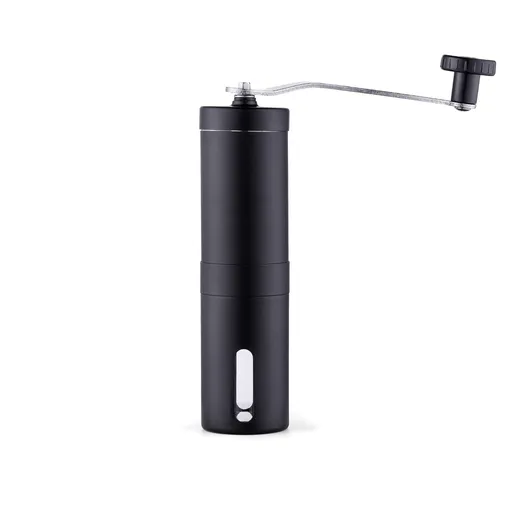 Manual Coffee Grinder, Manual Coffee Maker, Hand Coffee Grinder, Portable Coffee Grinder with Adjustable Settings，Black