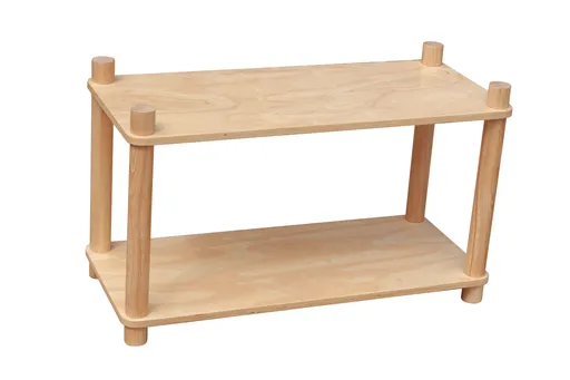 Montessori 2 tier shelf
