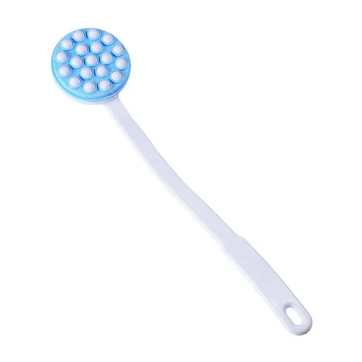 Long Handheld self-Handhled Easy Reach for Sunscreen, Cream, Shower Gel on Back, Legs and Feet, Long Shower Bath Brush