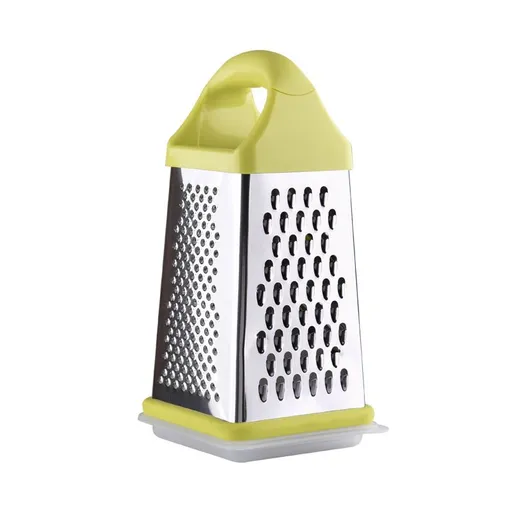 Vegetable Shredder Multifunctional Four Sides Stainless Steel Grater with Storage Box for Carrots Potatoes