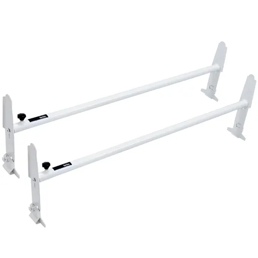 2-Bar Van Roof Ladder Rack Alloy Adjustable 47.2"-78.7" for Full-Size Vans