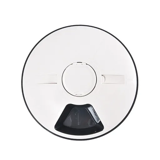 Automatic 6 Bowl Digital Timer-Controlled Pet Feeder - for Cats and Small Dogs, Wet or Dry Food Battery Operated, BPA-Free