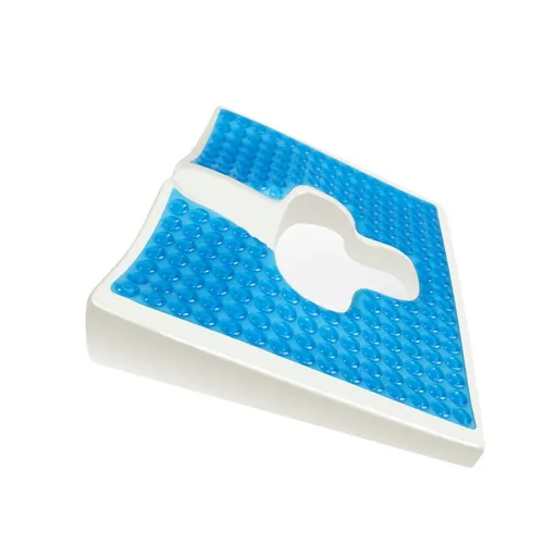 Cushions Anti Bedsore, Breathe Freely Fiber Material Bed Sore Cushions Opening Triangular Slope Design Pad T Shaped Nursing Bed