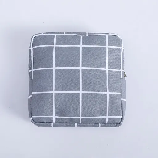 4 Pieces Sanitary Napkin Storage Bag Menstrual Pad Bag Nursing Pad Holder Portable Menstrual Period Sanitary Pouch Zipper
