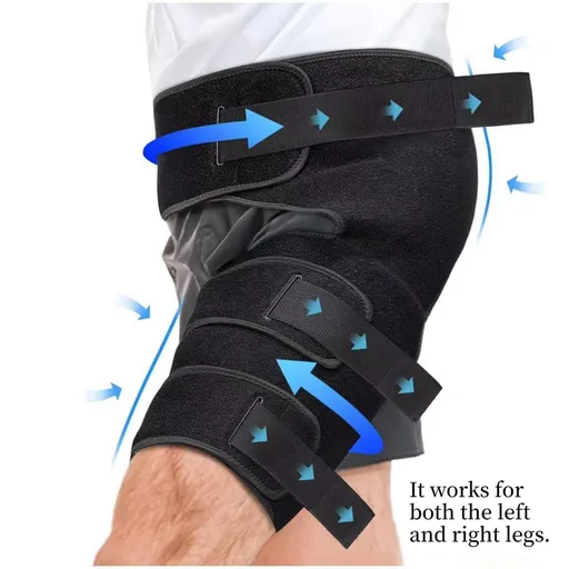 Straps Hip Support Brace, Compression Hip & Thigh Wrap, Sports Protector for Running Workout
