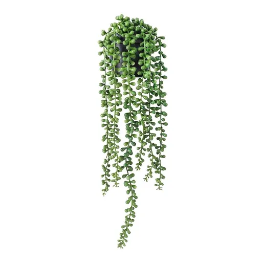 Fake Hanging Plants, Artificial Small Potted Plants, Hanging Plant in Pots for Indoor Outdoor Aesthetic Office Living Room Shelf Decor