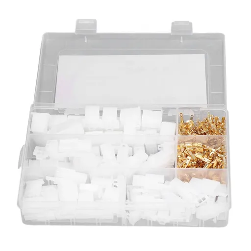 380Pcs Male and Female Spade Connector and Connectors Terminals Wire Crimp Terminal 2.8mm Pitch 2 3 4 6Pin
