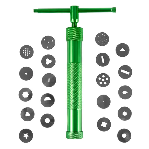 Stainless Steel Clay Extruder Sugar Paste Extruder Cake Fondant Decorating Tool Set Ceramics & Pottery Clay Extruders