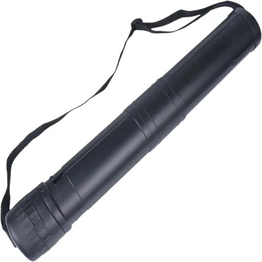 Poster Storage Tube | Expandable Document Protector | Telescoping Carrying Case with Strap for Artists, Architects & Students | Water-Resistant & Portable for Artwork, Blueprints & Maps