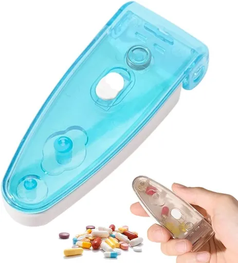 Portable Blister Pack Opener for Elderly, Disabled & Weak Hands, Easy Pill Extractor & Travel Medicine Organizer