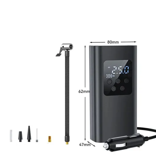 Electric Inflator Air Compressor Rechargeable Car Air Pump, Inflator Bike Air Pump Mini Portable Automobile/Bicycle/Ball/Float - Wheel&Tire Air Compressors&Inflators
