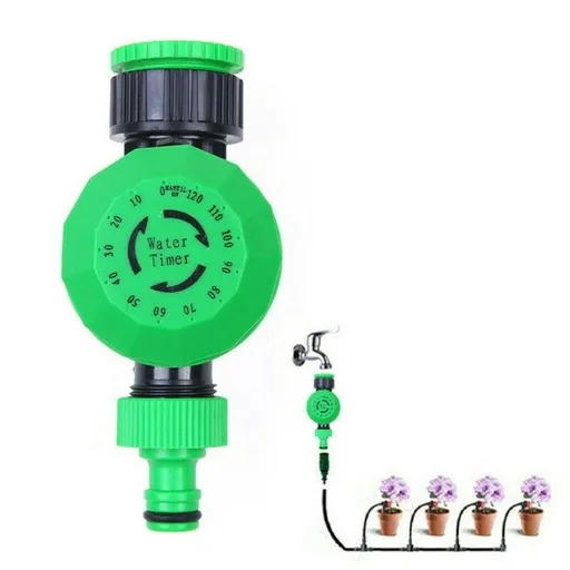 Sprinkler Timer, 2-120 Minutes Mechanical Watering Hose Timer, Garden Hose Faucet Water Timer, Automatic Shut Off Irrigation Timer for Outdoor, Lawn, Yard, Watering System