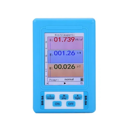 Multi Nuclear Radiation Detector Geiger Counter Radiation Detector Radiation Dosimeter with LCD Display Portable Handheld