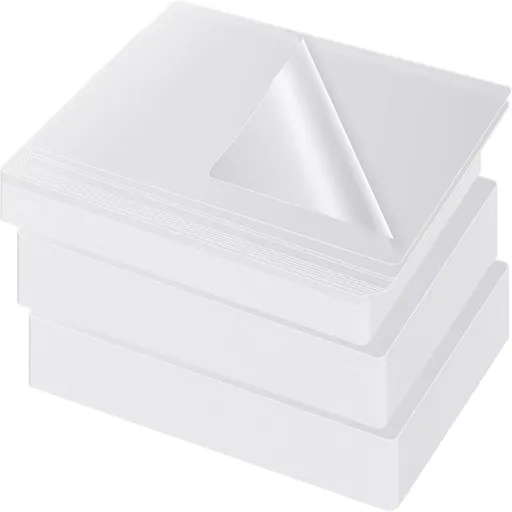 1000 Pcs Laminating Sheets Bulk 8.6 x 12 Inch Clear Lamination Sheets 4 Mil Lamination Pouches Thermal Lamination Paper Hold Sheet Clear Letter Size Sheets Home Office Supplies