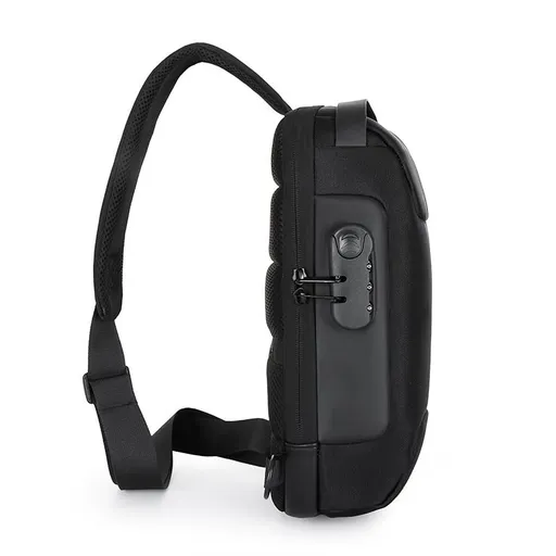 Portable Backpack Anti-theft Belt Lock, Waterproof Large Capacity Hard Storage Bag Console & Accessories