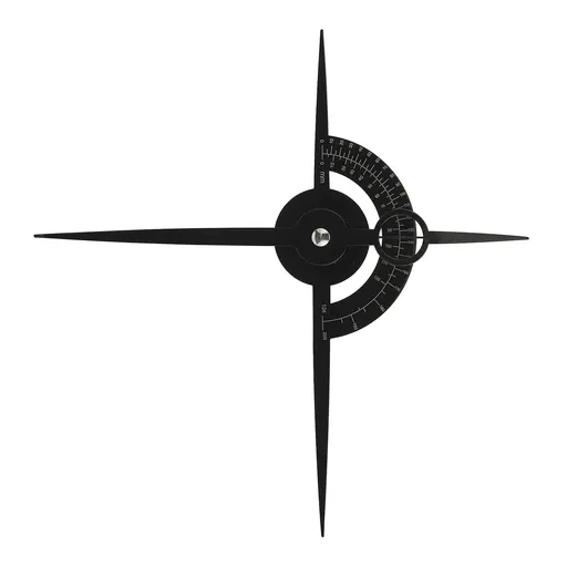 Positioning ruler, golden ratio caliper, eyebrow ruler, lip line tattoo ruler, with storage box, used for symmetrical eyebrows