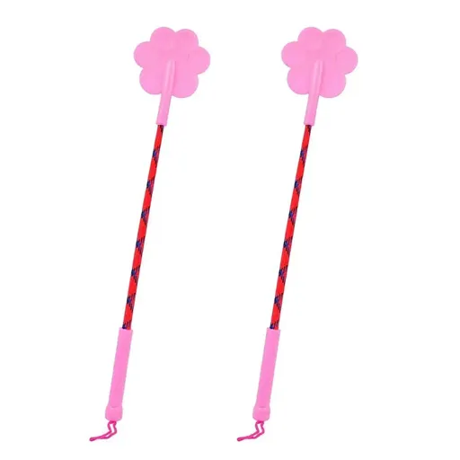 2pcs Dog Training Sticks for Dogs Pet Supplies Trainer Tools Canine Training - Pink