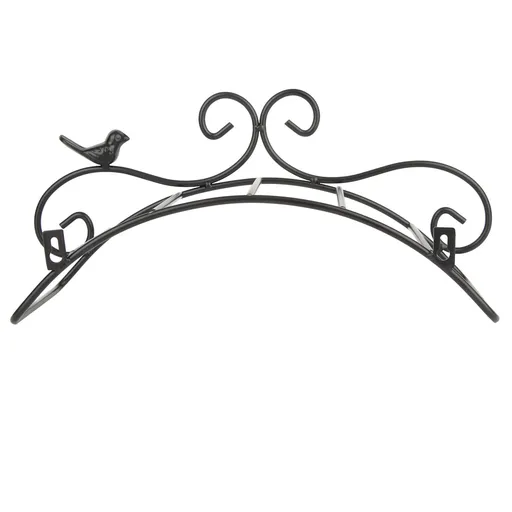 Garden Hose Holder Black Multifunction Antique Style Bird Brackets Water Pipe Storage