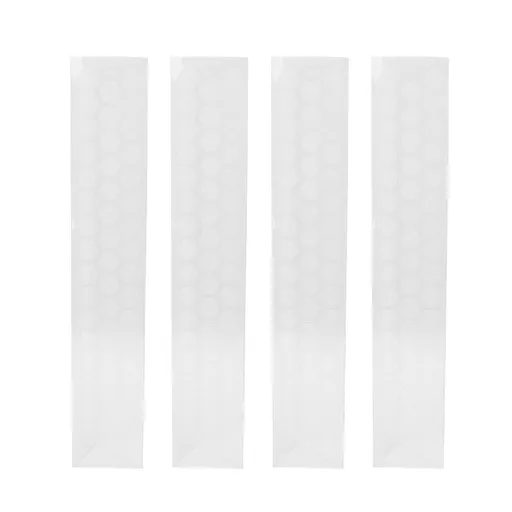 Plastic Moss Poles for Monstera Small Medium Climbing Plants 17 Inch Stackable Plant Support for Indoor Outdoor Potted Plants 4PCS