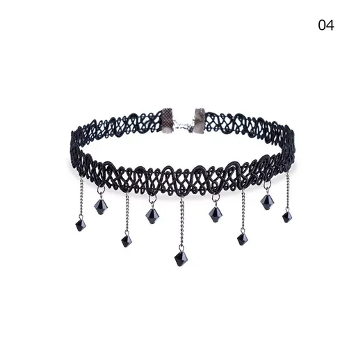 House Of Dasein Bdsm Day Collar Choker Necklace Slave Play Bondage Fetish - Black - Style 4