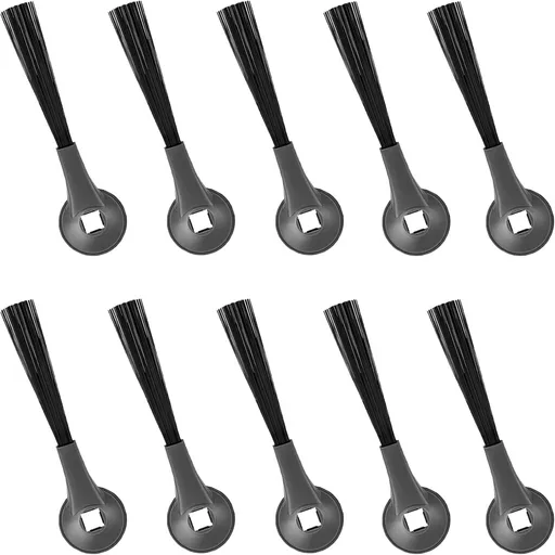 Side Brush or Shark AI AV2501S, AV2501AE, RV2502AE, RV2520AOUS, AV2510AOUS, RV2610WA, AV2610WA, RV2820ZE Robotic Vacuum Cleaner Replacement Parts Accessories - 10 Pack