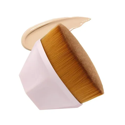 Facial powder blusher liquid foundation make-up brush, used to mix liquid, cream or flawless powder cosmetics