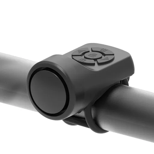 Rechargeable Electric Bike Bell Horn Bell Cycling Horn for Adults with Loud Sound and Fit for Mountain Bike, Road Bike, Scooters