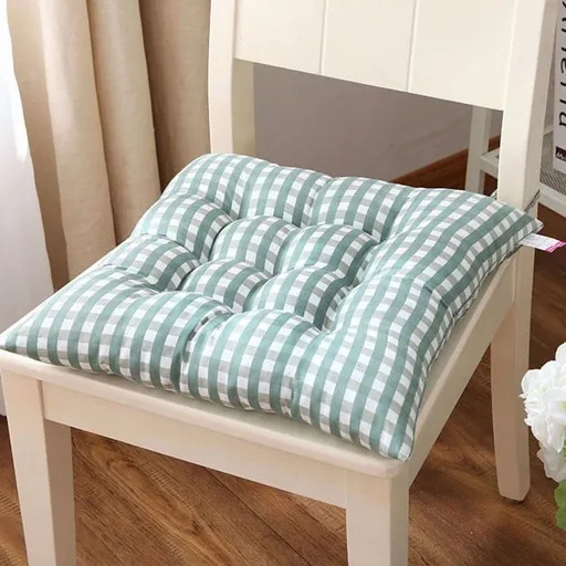 Polyester Seat Pad, Breathable Soft Seat Cushion, All Season Comfort Floor Cushion, Portable Non-Slip Chair Mat for Kitchen Office Indoor
