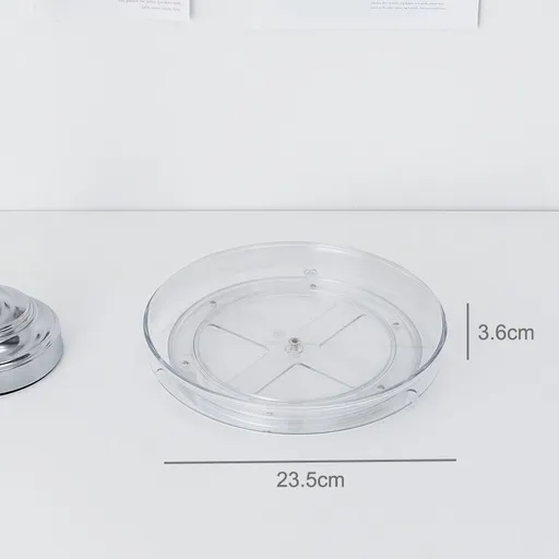 Turntable Rack for Kitchen Cabinet, Pantry Organization and Storage, Fridge, Bathroom Closet, Vanity Countertop Makeup Organizing