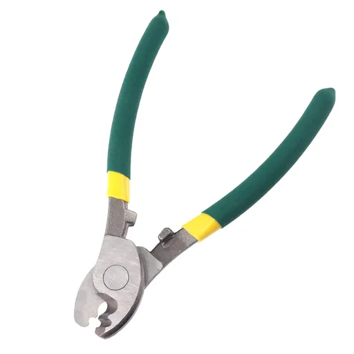 Multi functional industrial high lever arc-shaped jaw wire cutting machine, used for cutting communication cables