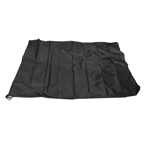 Leaf Bag Zipper Anti Tear Water Resistant Double Drawstrings Large Capacity Oxford Cloth Leaf Collection Bag for Lawn Tractor Riding Lawn Trimmer