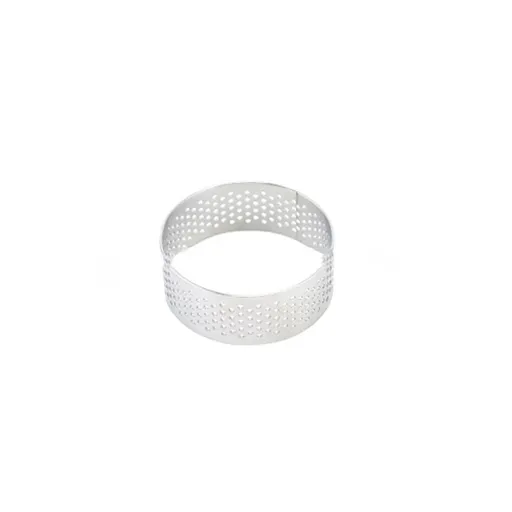 5 Pcs Stainless Steel Tower Ring Household Mousse Home Baking Tool Reusable Baking Tool Reusable Cake Mold Household Cake