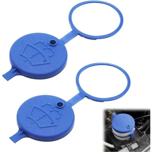 2, Windshield Washer Fluid Cap Compatible with Peugeot 308, Washer Fluid Reservoir Cover Piece Windshield Washer Fluid Reservoir Cap