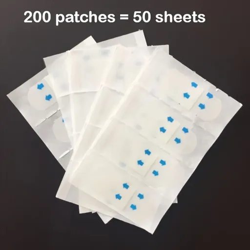 200pcs, ultra-thin invisible face patches, suitable for eyes, double chin, and neck, waterproof transparent shaping strips, facial lifting and skincare tool 200pcs