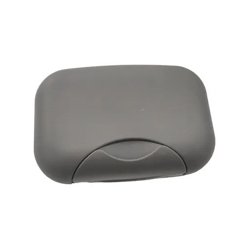 Soap Container Waterproof Washable Grey Portable Soap Case with Lock for Home Ourdoor Travelling