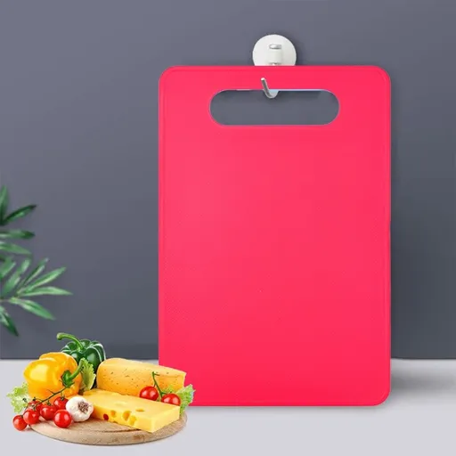 Cutting Boards For Kitchen, Plastic Cutting Board, Thick Chopping Boards For Meat, Veggies, Fruits, With Easy Grip Handle, Bpa Free
