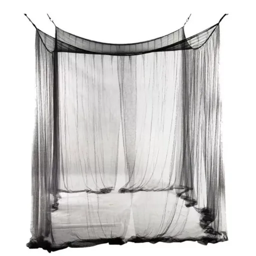 Hod Health & Home Square Bed Canopy - Black