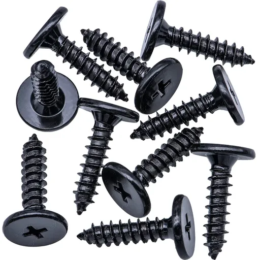 Rexka 10pcs Bumper Cover Fender Liner Splash Shield Screw Retainer 90103-TA0-000 Compatible with Honda Acura Accord Civic CR-V CR-Z Crosstour Fit HR-V Insight Odyssey Passport Pilot Ridgeline