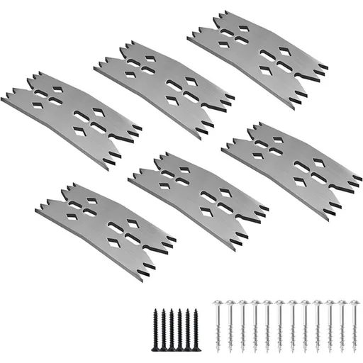 6PCS Slab Clamping Dogs for Woodworking Tools, Pinch Dogs Router Sled for Flattening Slabs,Bench Dog Hold Down Clamps for CNC and Panel Processing